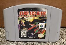 Star Soldier box art for Nintendo 64